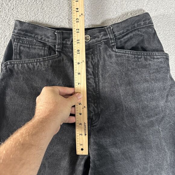 Sync By Union Bay Black Jeans Women's 27x29 High Rise Straight Leg Mom Jeans - Picture 5 of 10